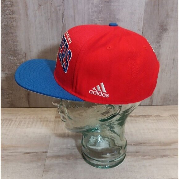 ✅Adidas LA Clippers SnapBack Hat NBA Basketball Adjustable OSFA Flat Bill Cap - Picture 4 of 9
